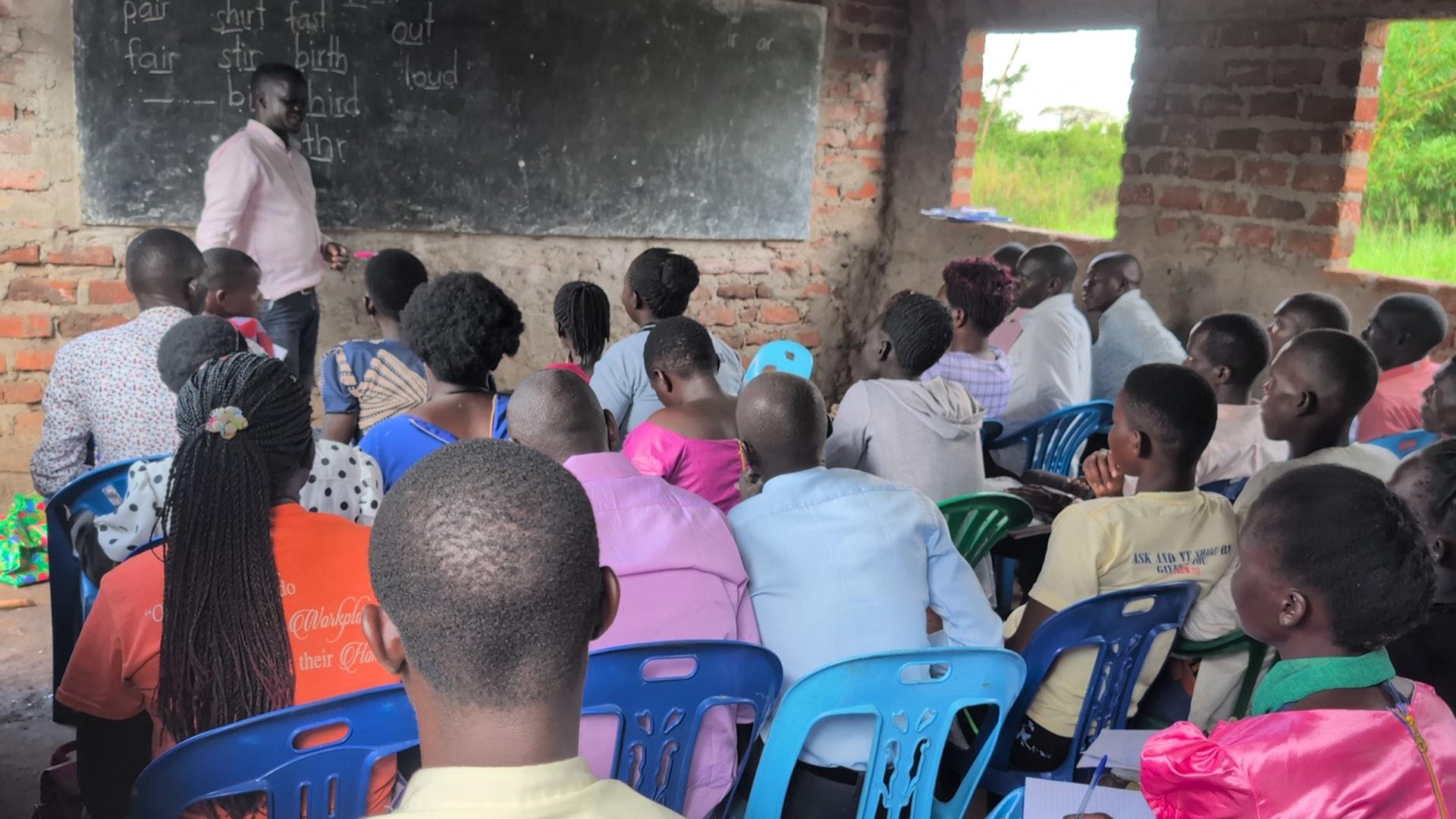 Learner reading assessment and classroom review session